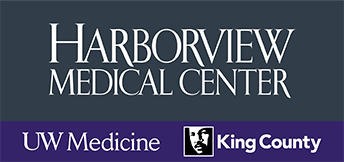 Harborview Medical Center, UW Medicine, King County Logo